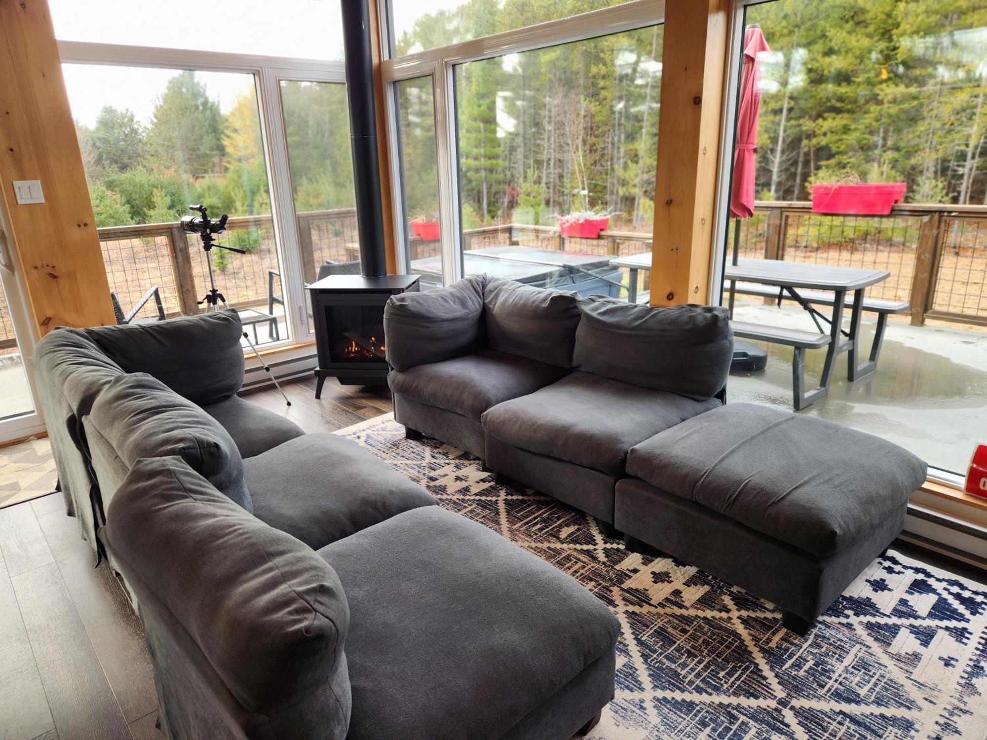 Les Chalets Double K # 2 بلدية سان ألكسيس دي مونت الغرفة الصورة
